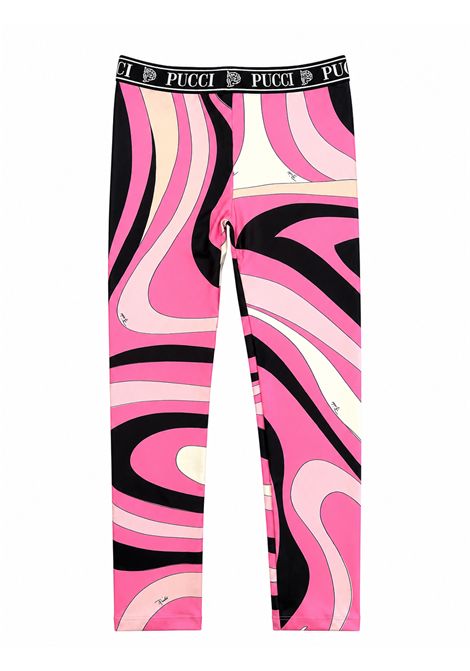 Leggings con stampa EMILIO PUCCI | PZ6B81 Z4191515MA